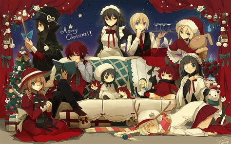 Merry Christmas Anime Wallpapers - Wallpaper Cave