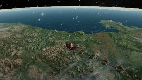 NORAD Santa tracker map 2023: Follow Father Christmas as he passes over ...