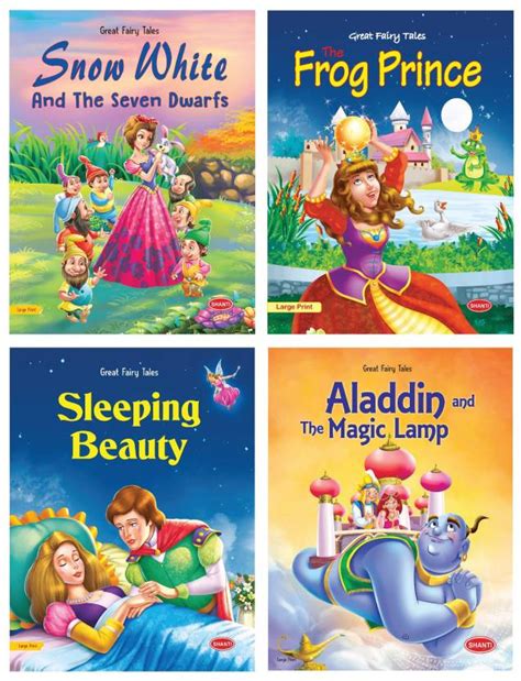 Fairy Tales Story Books For Kids-Great Fairy Tales - Aladdin & The ...