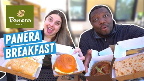 What We Think About Panera Bread Breakfast! [1ST Time Food Review] - YouTube