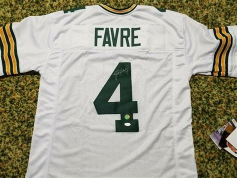 Brett Favre Signed Jersey JSA and Brett Favre Authenticated | #1886339321