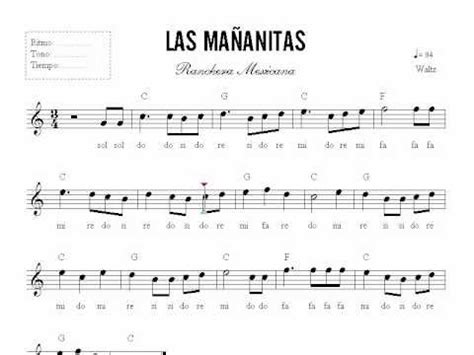 Las Mananitas Chords And Lyrics | Best Guitar Chord Music