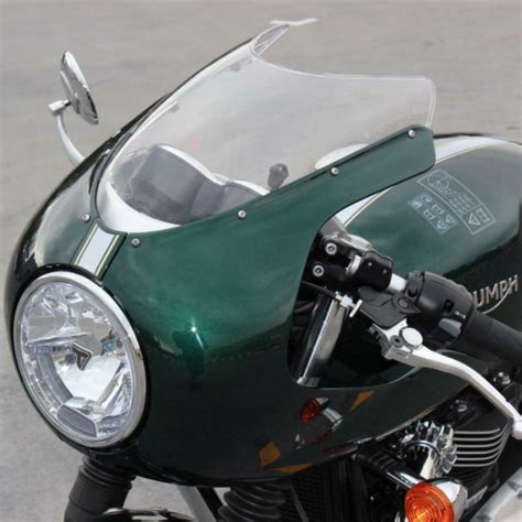 Triumph Thruxton Dolphin Fairing Kit - Competition Green - Experience Motorcycles