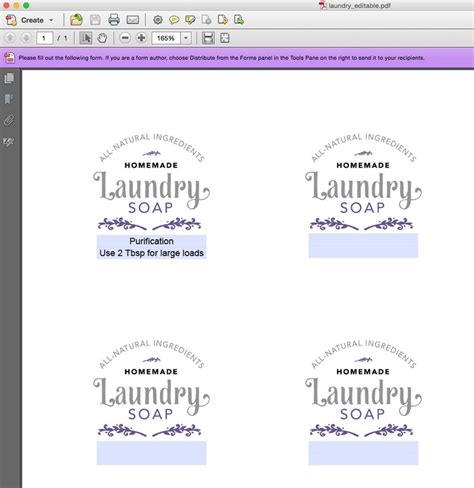 Laundry Labels Printable