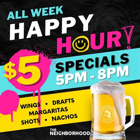 $5 Happy Hour | Downtown Tucson Partnership