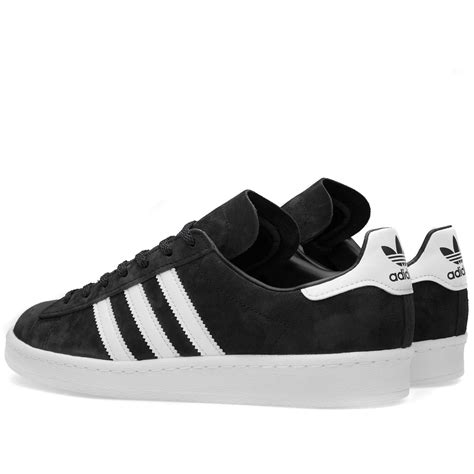 Adidas Campus 80s Vintage Japan Core Black & White | END.