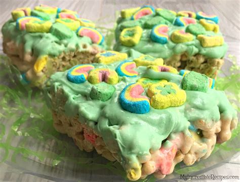 Lucky Charms Cereal Bars!