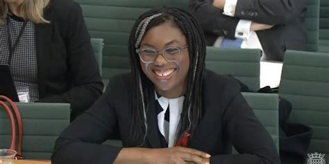 Kemi Badenoch bursts out laughing after MP mocks Liz Truss | indy100