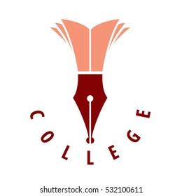 College Logo Vector Stock Vector (Royalty Free) 532100611 | Shutterstock