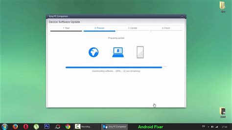 Sony PC Companion update Sony device - YouTube