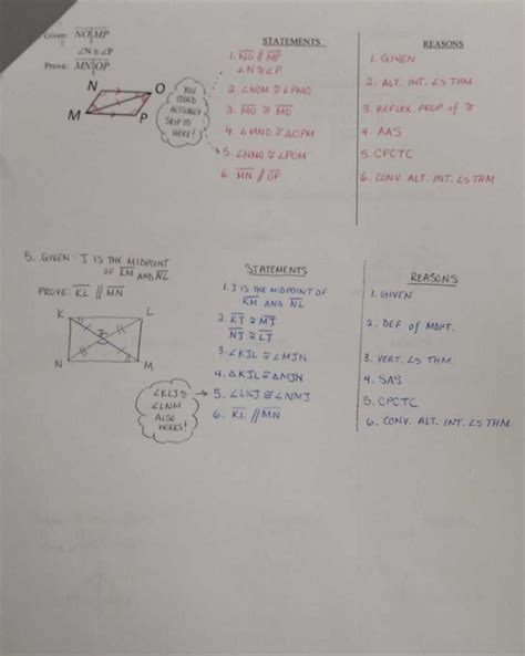 Geometry Cpctc Worksheet Answers Key — db-excel.com