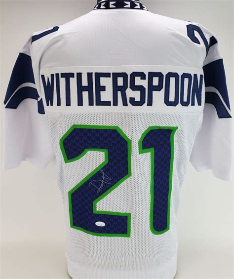 Devon Witherspoon Signed Seattle Seahawks Custom Jersey (JSA Signature ...