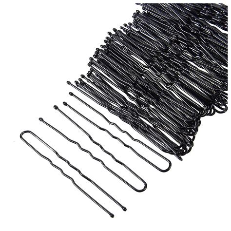 QAKVI Hair Pins 40-Count U-Shaped Hairpins, Bun Bobby Pins, Hair Clips ...