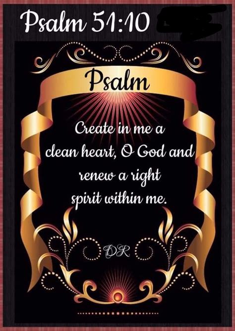 Psalm 51:10 - Prayers and Petitions