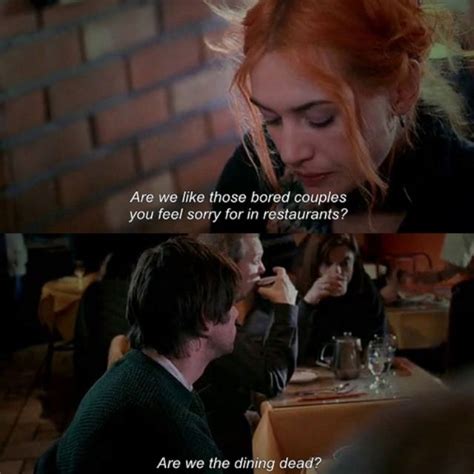 Eternal sunshine of the spotless mind Bored Couples, Michel Gondry, Citations Film, Beloved ...