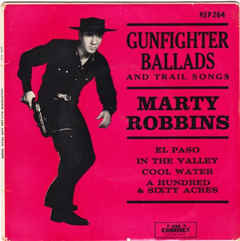 Marty Robbins - Gunfighter Ballads And Trail Songs | Discogs