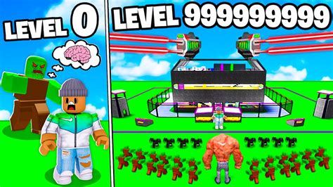 I BUILT A LEVEL 999,999,999 ROBLOX ZOMBIE DEFENSE TYCOON - YouTube
