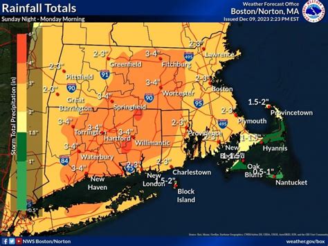 Southern New England issued Flood Watch Saturday as damaging wind gusts ...