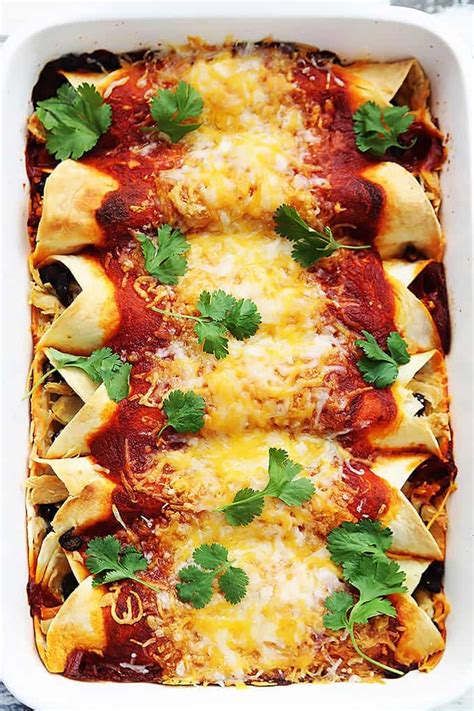 Turkey Enchiladas | Creme De La Crumb