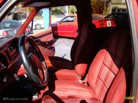 1986 Ford bronco ii interior