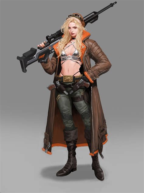 fps game concept character, DAJEONG LEE on ArtStation at https://www.artstation.com/artwork ...