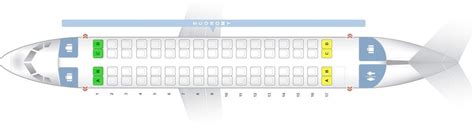 Seat Map and Seating Chart ATR 72 500 600 Air New Zealand Link | Air new zealand, Atr 72, Fleet