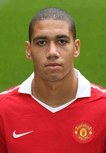 Chris Smalling of Manchester United poses at the annual club photocall at Old Trafford on August ...