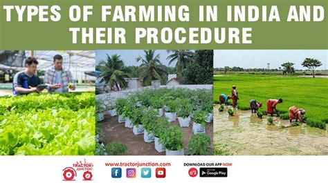 Types of Farming in India - Procedure, Benefits and Role