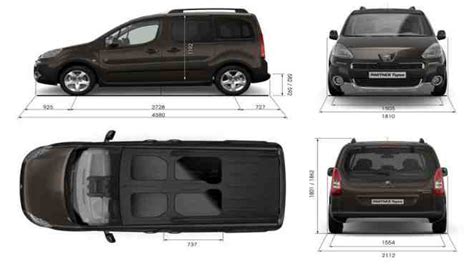 The Van Like Peugeot Partner Tepee With Up to Seven Seats