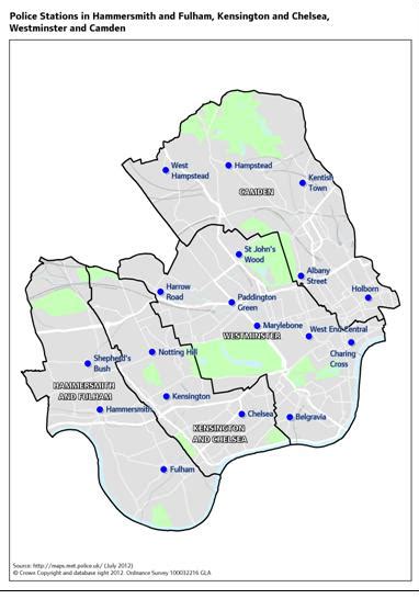 Which police stations will survive in Central London? - Murad Qureshi