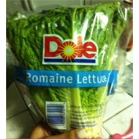 Dole Romaine Lettuce: Calories, Nutrition Analysis & More | Fooducate