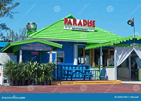 Paradise Restaurant & Bar Editorial Image - Image: 24501090