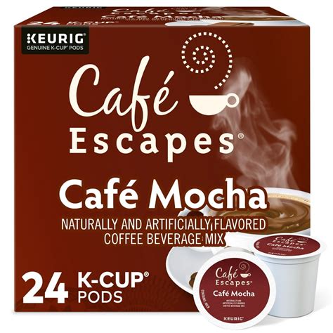 Café Escapes Café Mocha Keurig Single-Serve K-Cup Pods, 24 Count ...