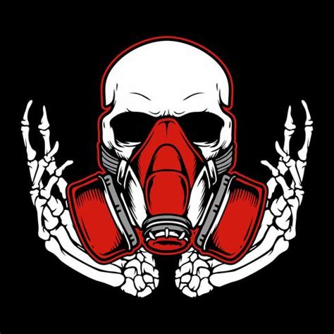 Graffiti skull with gas mask hand drawing,Shirt designs, biker, disk jockey, gentleman, barber ...