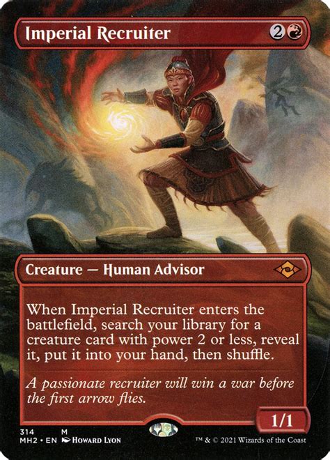 Imperial Recruiter · Modern Horizons 2 (MH2) #314 · Scryfall Magic: The ...