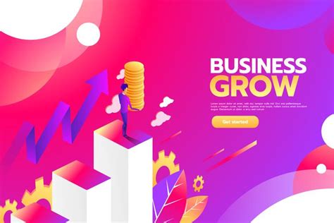 Business Growth Concept 663485 Vector Art at Vecteezy