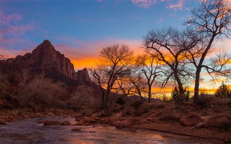 Zion National Park Evening Wallpaper, HD Nature 4K Wallpapers, Images and Background ...