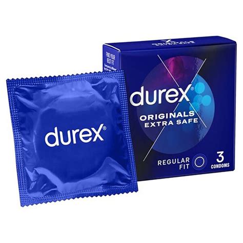 Durex Condoms Extra Safe 3 Condoms | Pharmacy2U