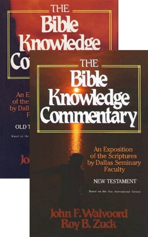 The Bible Knowledge Commentary (2-Vol.) - Wordsearch Bible