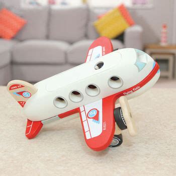 Retro Wooden Toy Propeller Passenger Plane By Jammtoys Quality Wooden Toys | notonthehighstreet.com