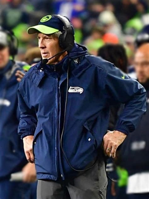 Pete Carroll Seattle Seahawks Jacket | Free Shipping