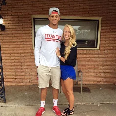 Patrick Mahomes girlfriend is high school sweetheart Brittany Matthews ...