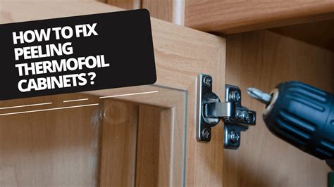 How To Fix Peeling Thermofoil Cabinets? | Construction How