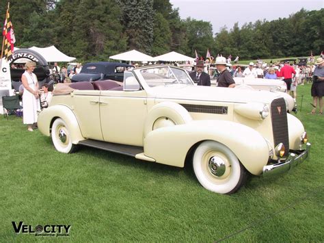 1937 Cadillac Model 6049 Convertible sedan information