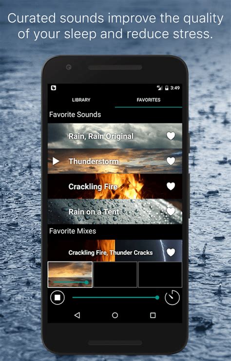 Rain Rain Sleep Sounds - Android Apps on Google Play