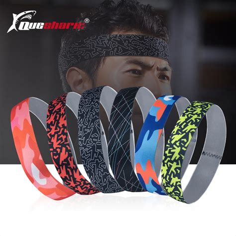 Men Women Fitness Headband Basketball Tennis Head Sweat Band Running Silicone Anti slip Elastic ...