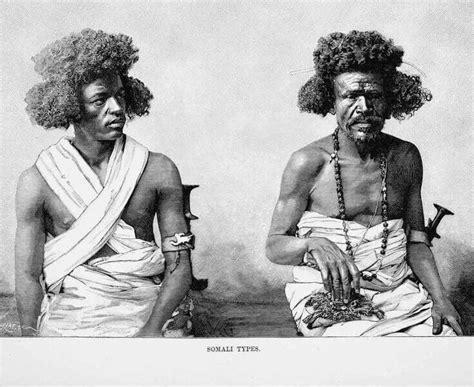 Somali Men 1800s | Somali, Africa, Afro textured hair