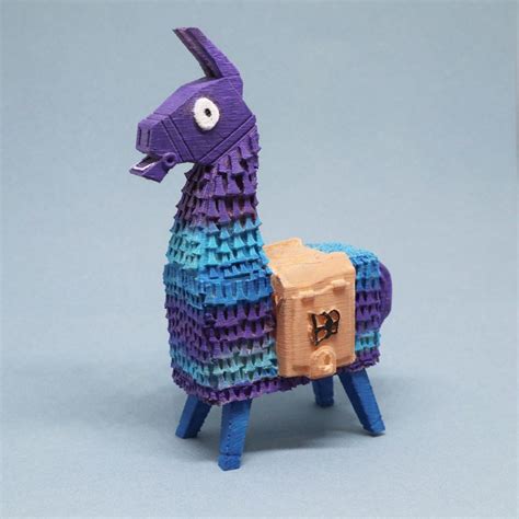 3D Printable Fortnite Llama by Fotis Mint | Fortnite, 3d printing, 3dprinting design