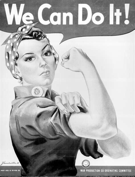 We Can Do It | "We Can Do It." Color poster by J. Howard Mil… | Marion Doss | Flickr
