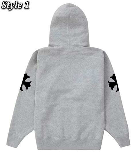 Chrome Hearts Hoodie Grey - Jackets Creator